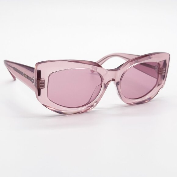 NEW CELINE CL40277F 72Y WOMEN PINK SUNGLASSES CELINE - Picture 5 of 13